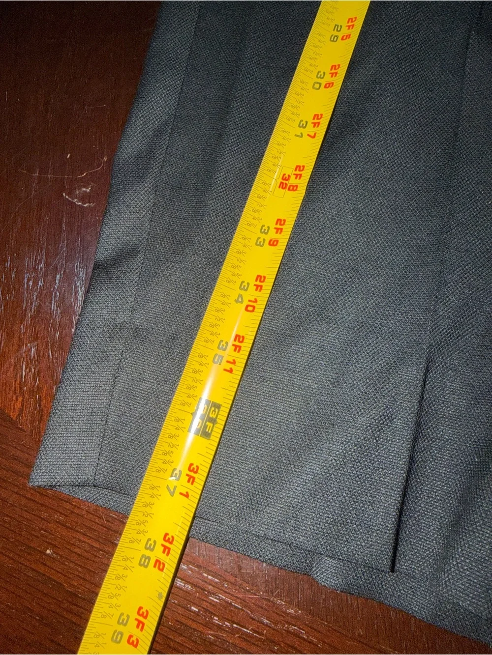 Michael Strahan Custom 2-Piece Suit Set | Black Wool Blend | 52R / 51R |